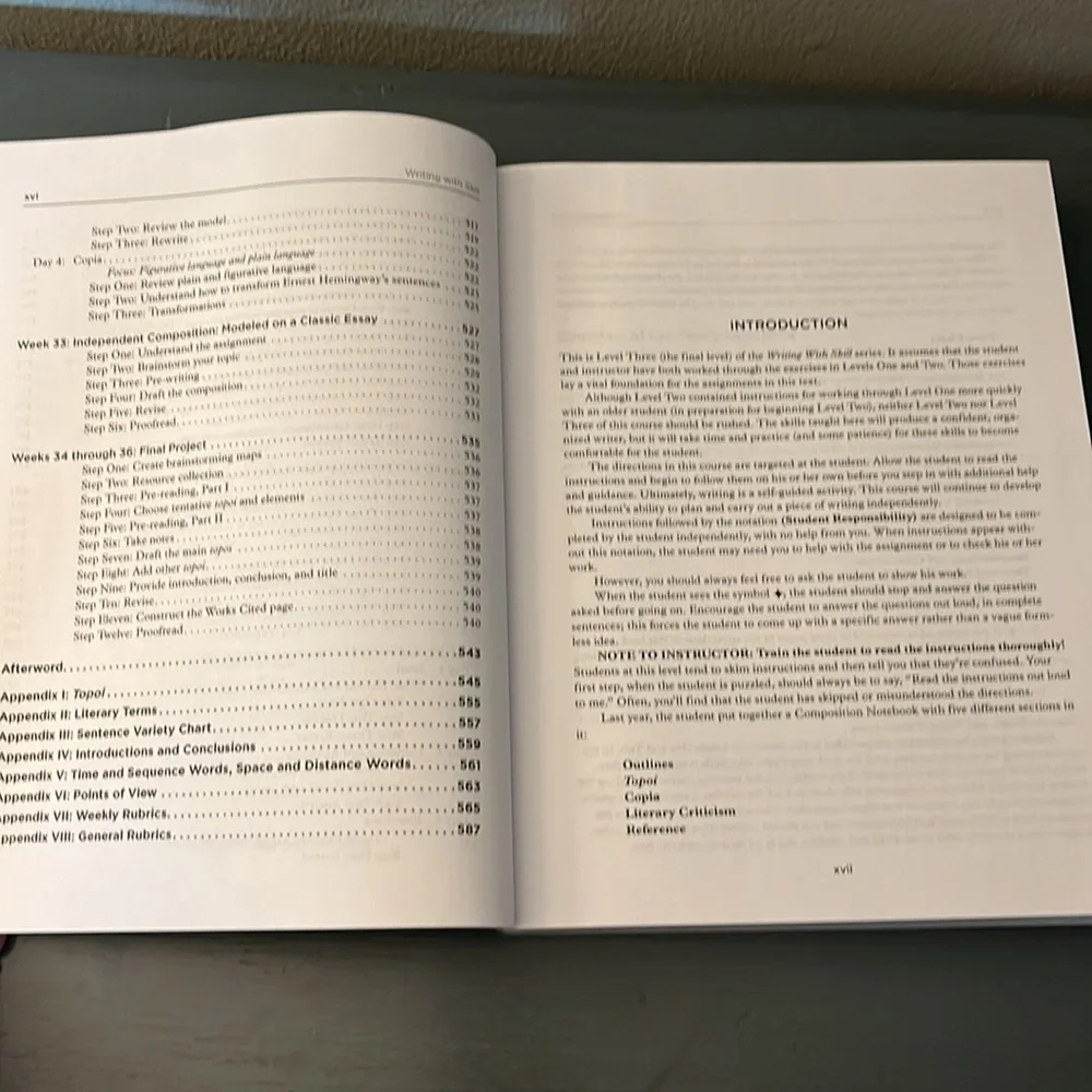 Writing With Skill, Level 3: Instructor Text (The Complete Writer) Teacher’s Ed